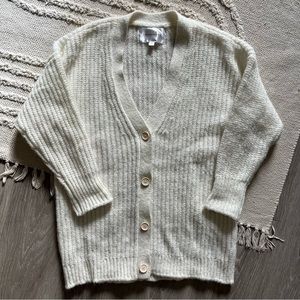 Tradlands Judith Cocoon Cardigan in Birch, Size S